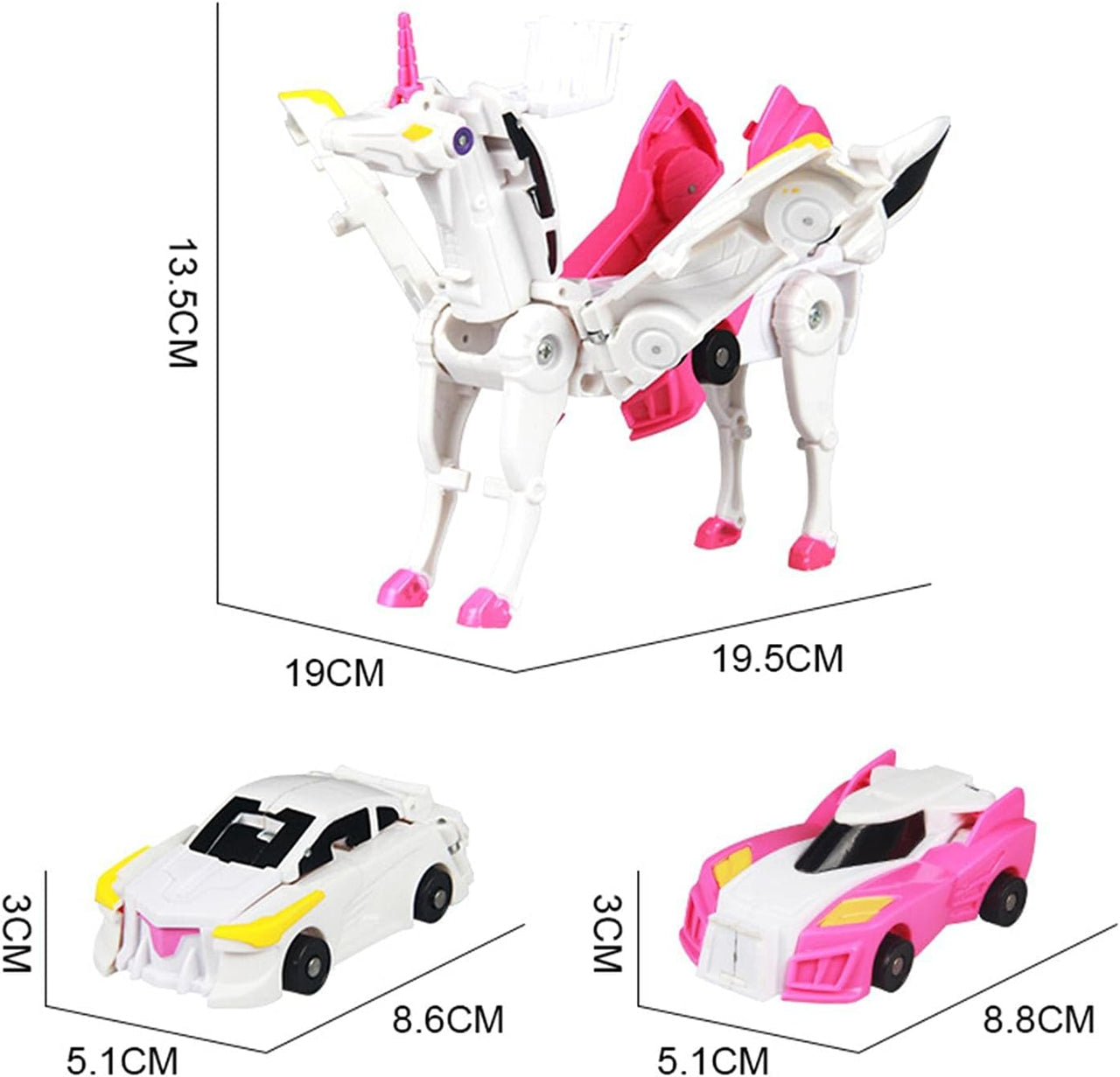 Unicorn Transformer™ - Magical transformation - Unicorn toy car