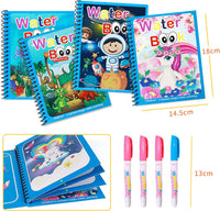Thumbnail for Magic Water Book™ -  Colour with water - Colouring book