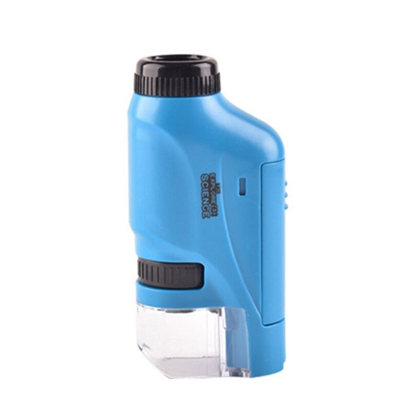 Kids Pocket Microscope - Explore the environment up close - LED microscope