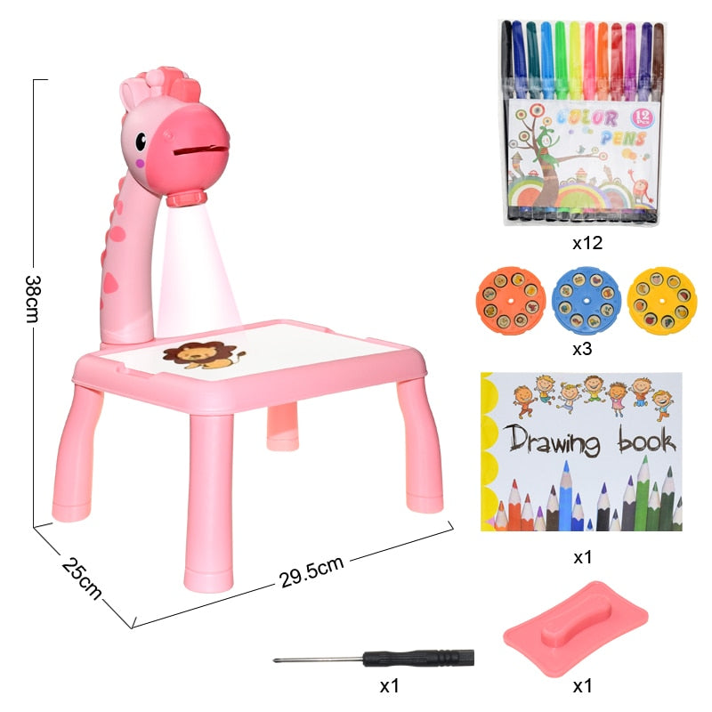 Let's create - Drawing fun - Painting projector