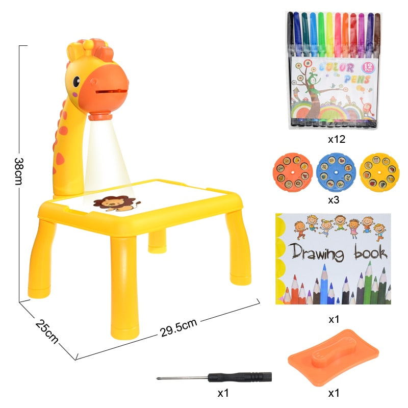Let's create - Drawing fun - Painting projector
