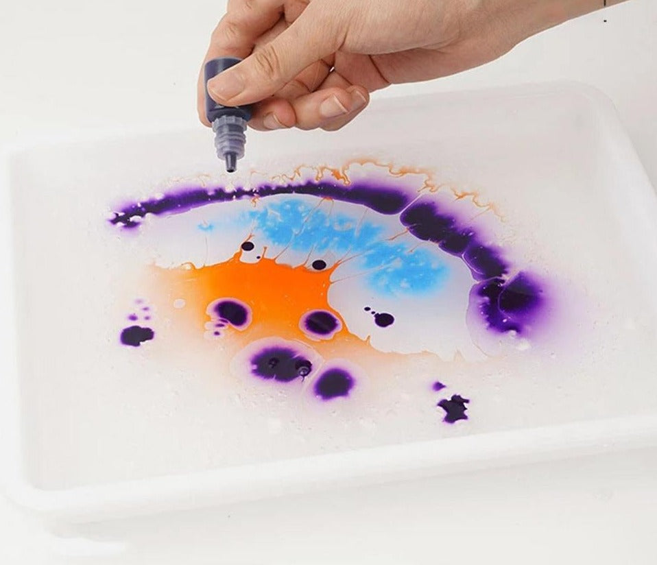 Water Marbling Paint Set™ - colourful water-based artwork | Paint pack