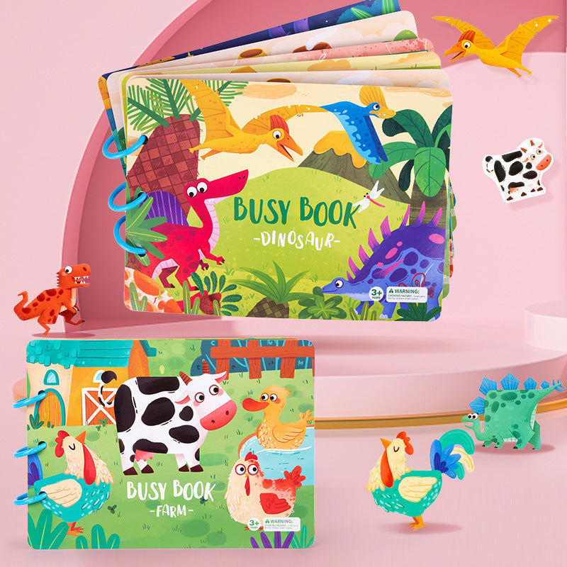 Quiet Book™ - Fun with books - Interactive book
