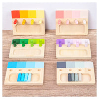 Thumbnail for Woods™ - Colorful Montessori - Wooden learning board