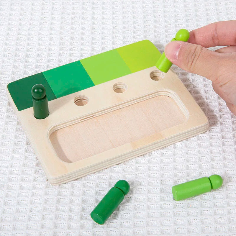 Woods™ - Colorful Montessori - Wooden learning board