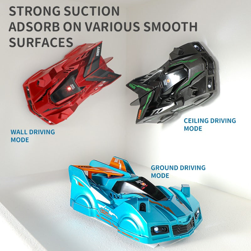 Laser Car™ - Drive along the walls! - Remote-controlled car
